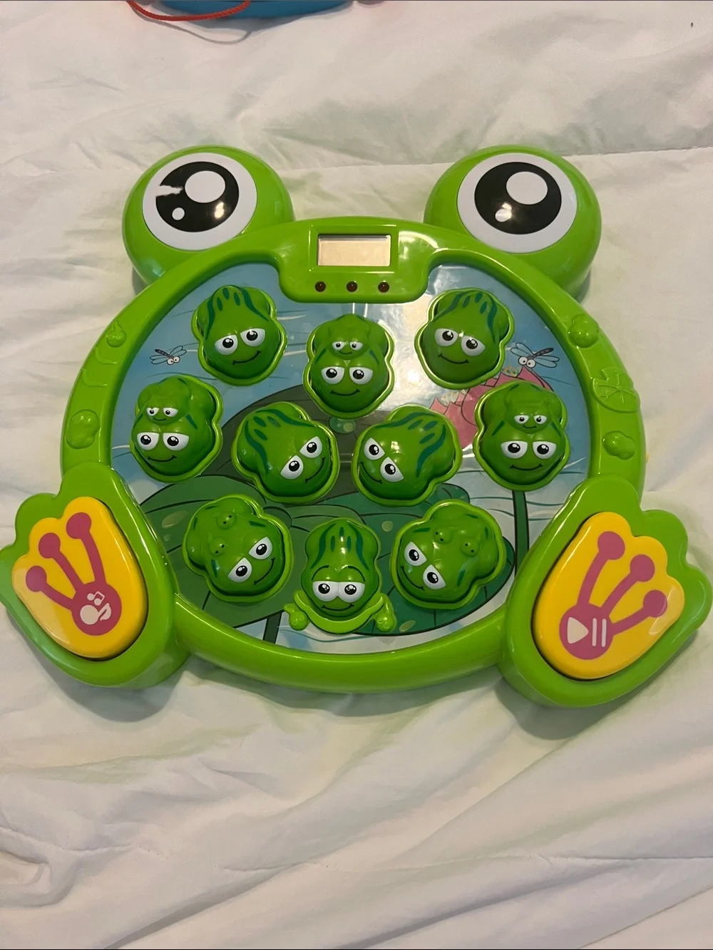 Yeebay Whack a Frog Interactive Green Frog Whack-A-Mole Kids Toy